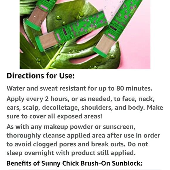 Sunny Chick Dunย Block and Powder Foundation {Used Once,Too dark forโme}โ"Light" - Picture 14 of 15